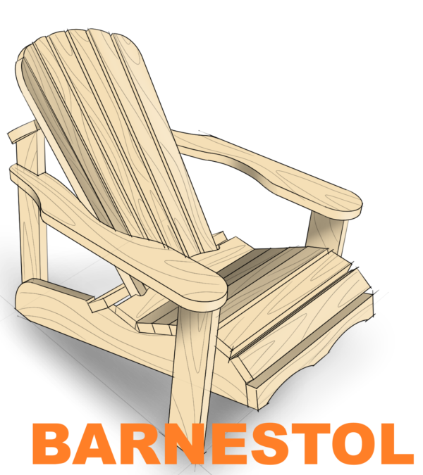 Barnestol - Adirondack Stol - Bilde 2